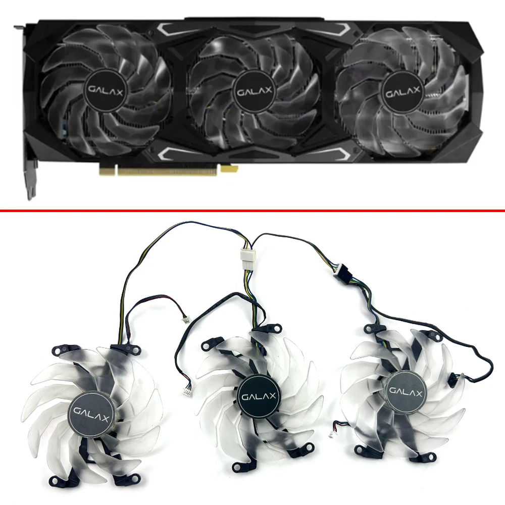 NEW Cooling Fan 87mm 4pin RTX3070 3080 3090 GPU FAN For GALAX KFA2 RTX 3060 3070 3080 Ti SG (1-Click OC Feature) Graphics Card