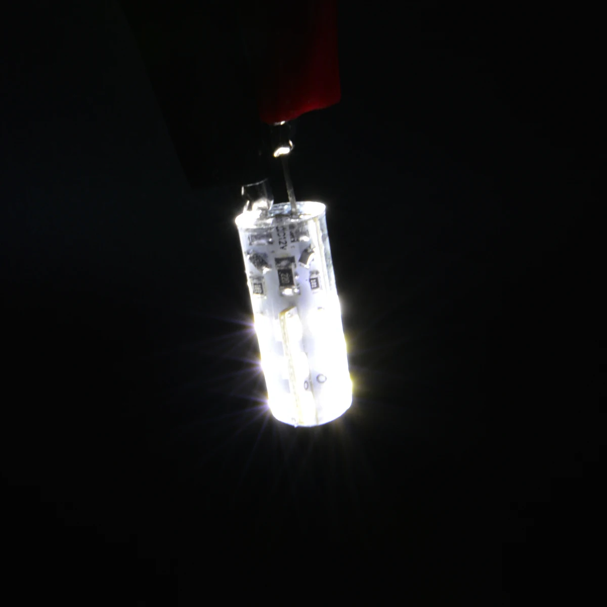 

10Pcs G4 LED 1.5W White 3014 Smd Bulb Dc 12V Silicone Base Energy-Saving Eco- Lamp G4 LED Bulb 12V