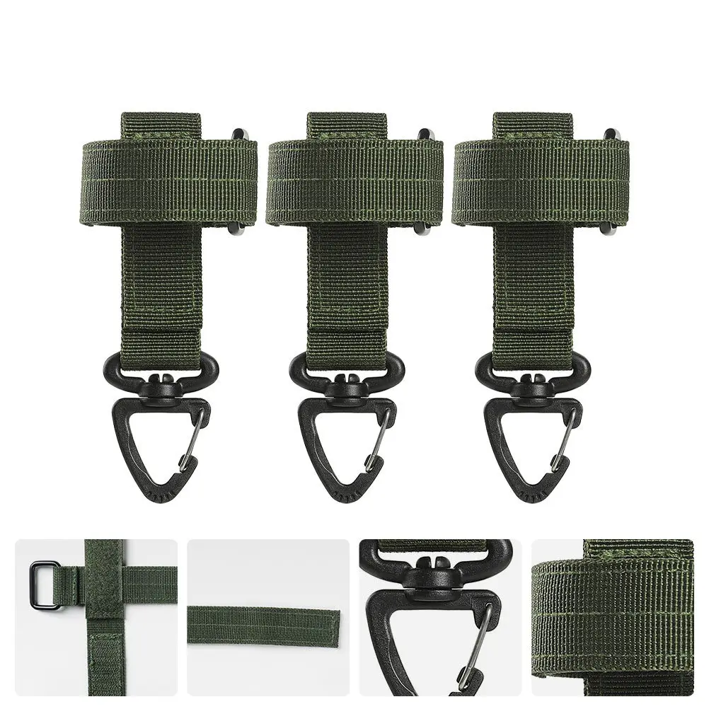 3Pcs Sturdy Oxford Cloth Glove Straps Compact High-Utilization Glove Holders Wear-Resistant Adjustable Leashes for Firefighter