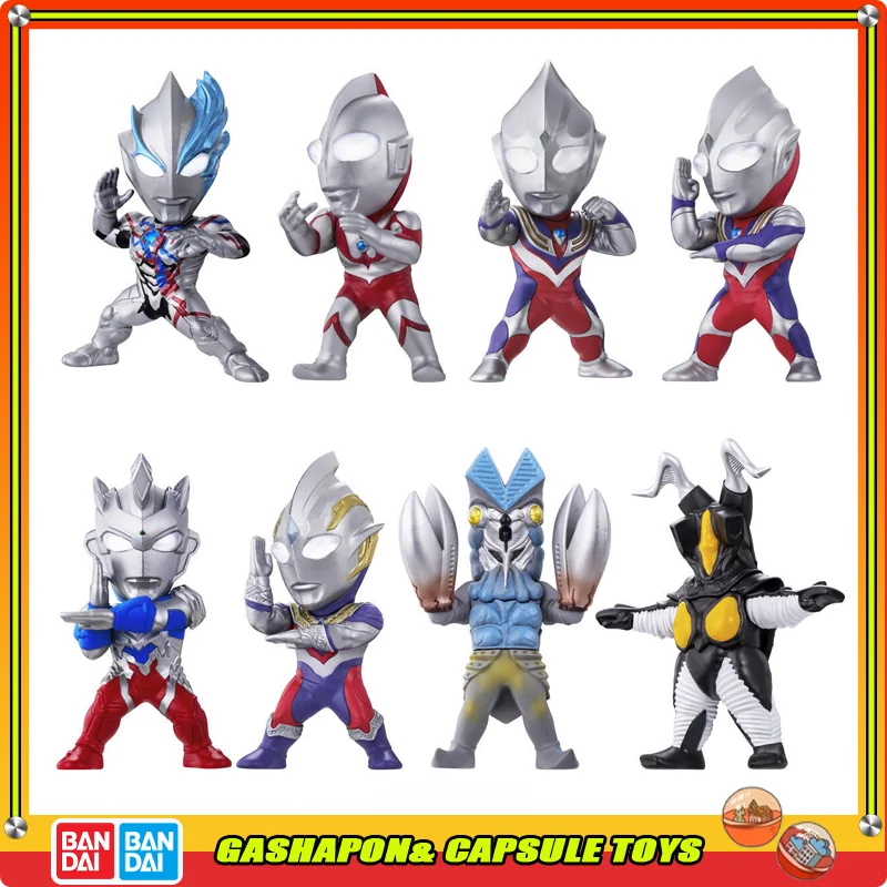 BANDAI Ultraman Action Figures Model CONVERGE MOTION Blazar Tiga Ultraman Z Trigger Baltan-seijin New Genuine EX CASHAPON