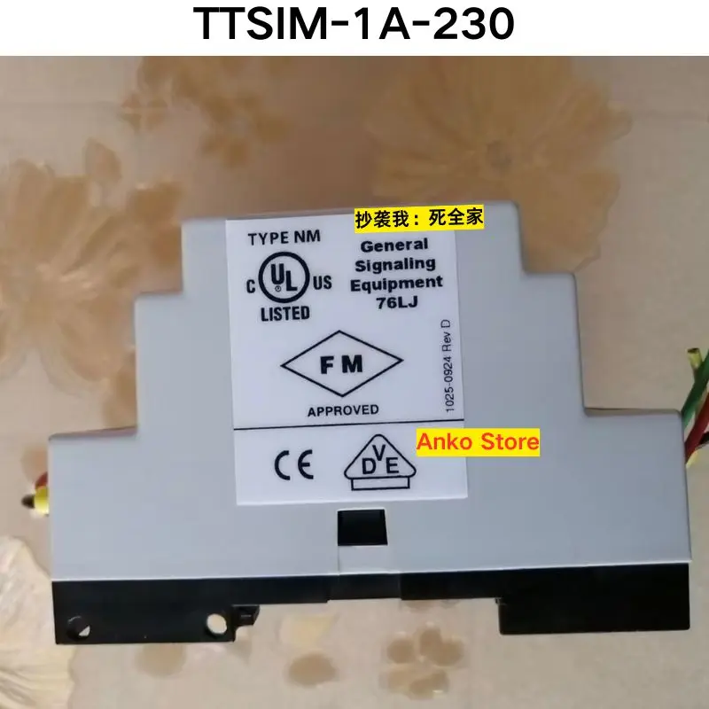 Second-hand test OK  TTSIM-1A-230 AC positioning water leakage detection module