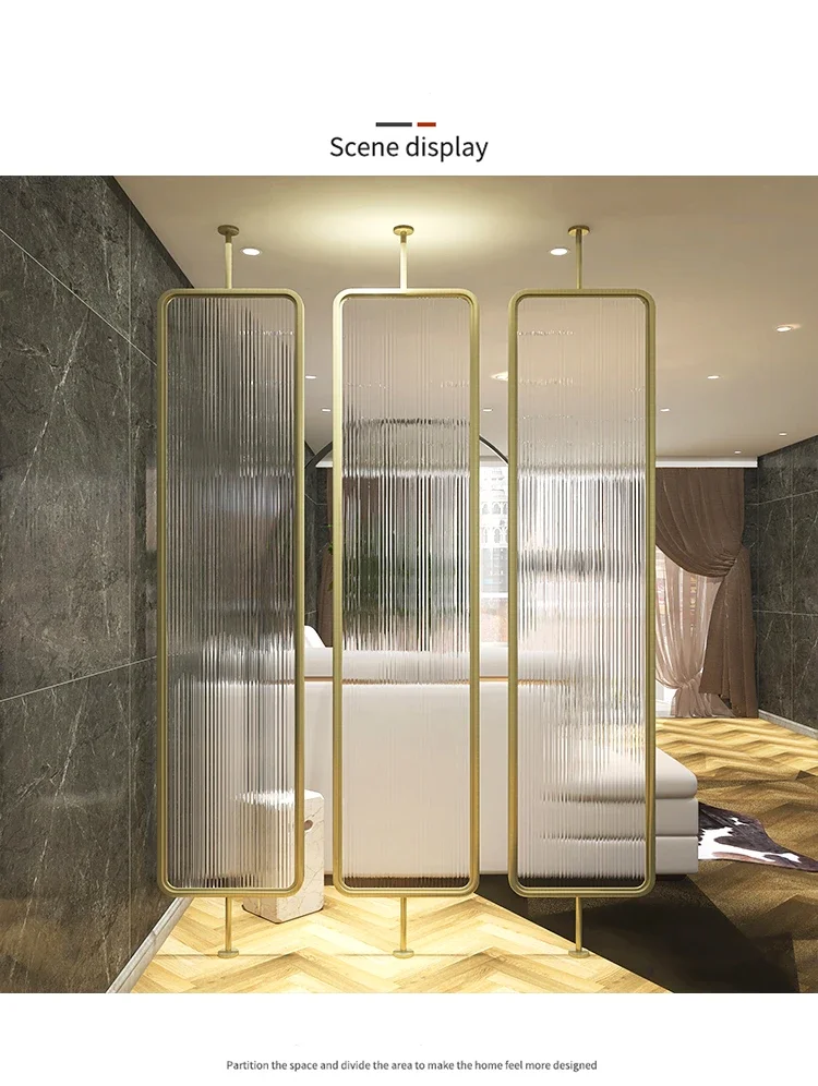 Customization Nordic Light Luxury Restaurant Screen Room Divider Perforated Metal Stainless Steel Sheet Mesh Plate