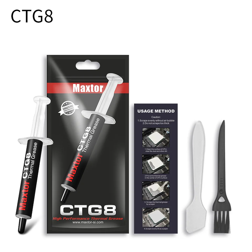 Maxtor CTG8 (1g/2g/4g/8g) High Performance Thermal Paste for CPU