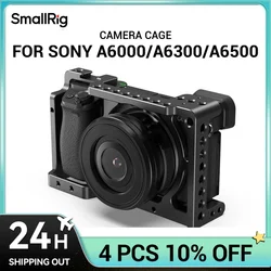 Jaula de cámara Mini DSLR SmallRig para Sony a6000/ A6300 / A6500/Nex-7, plataforma de cámara Sony con soporte de zapata para micrófono 1661