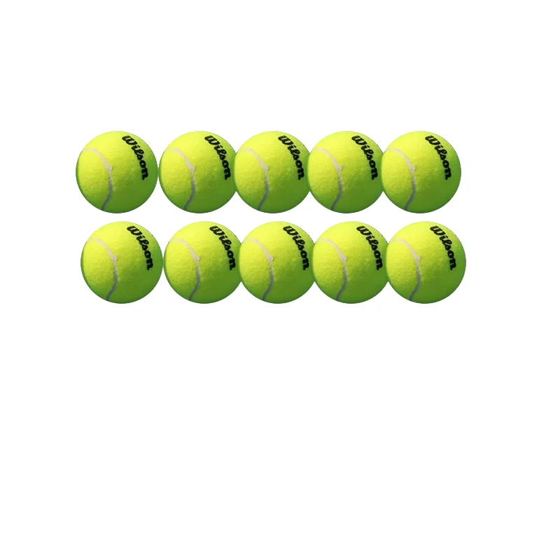 30/20/10 pcs Wilson Original Tennisbälle druckloser Ball für Kinder/Erwachsene Trainings bälle Tennis zubehör