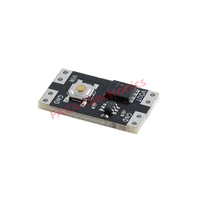 Single Bond Button Bistable Switch Module 3.5-5.4V 4.5-26V 300nA 1.3uA Load 10A Low Power Wide Voltage Micro One Key Switch  4.9