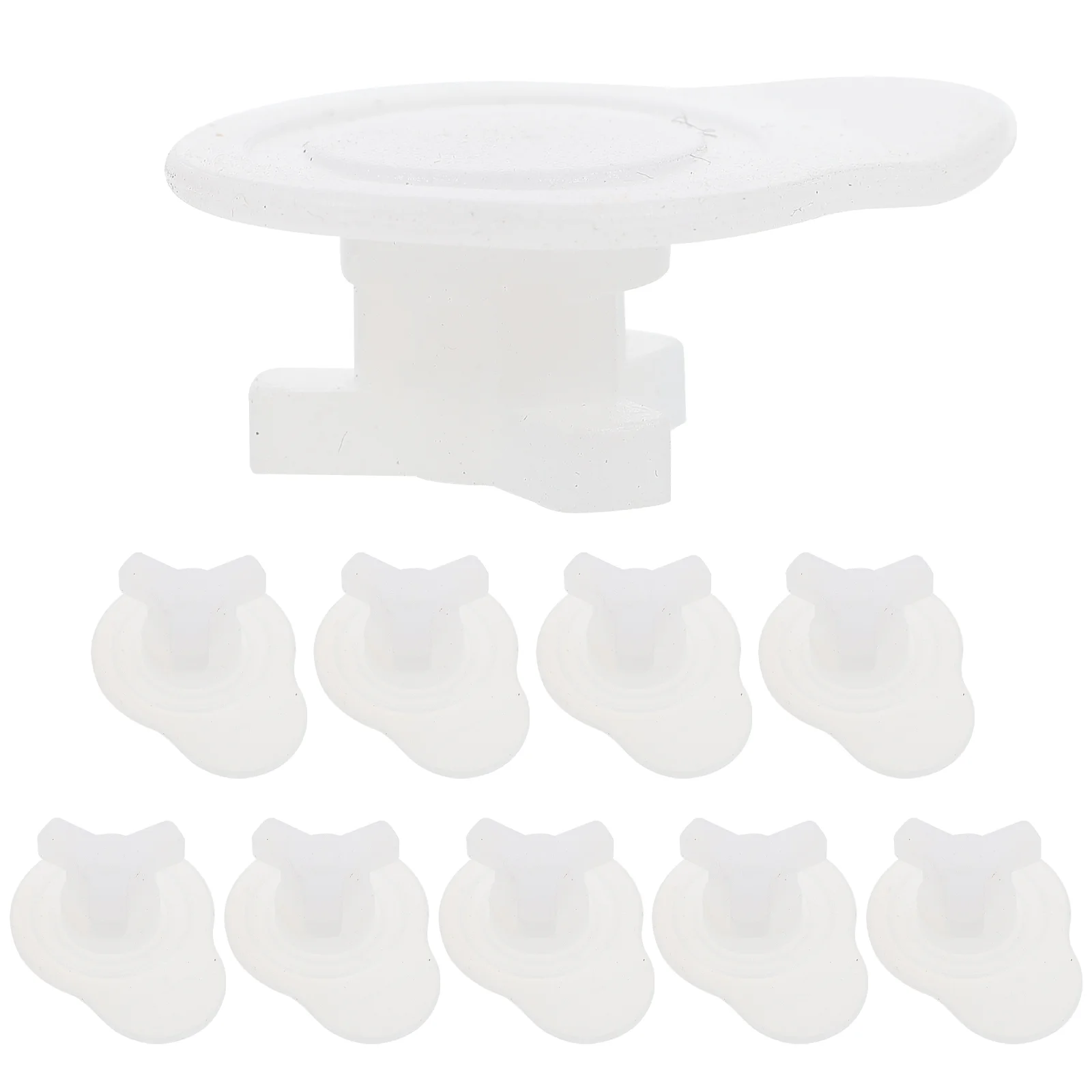 10 Pcs Fresh Box Vent Plug Air Portable Stopper Hole Home Household Replacement Multifunctional Ventilation Silicone