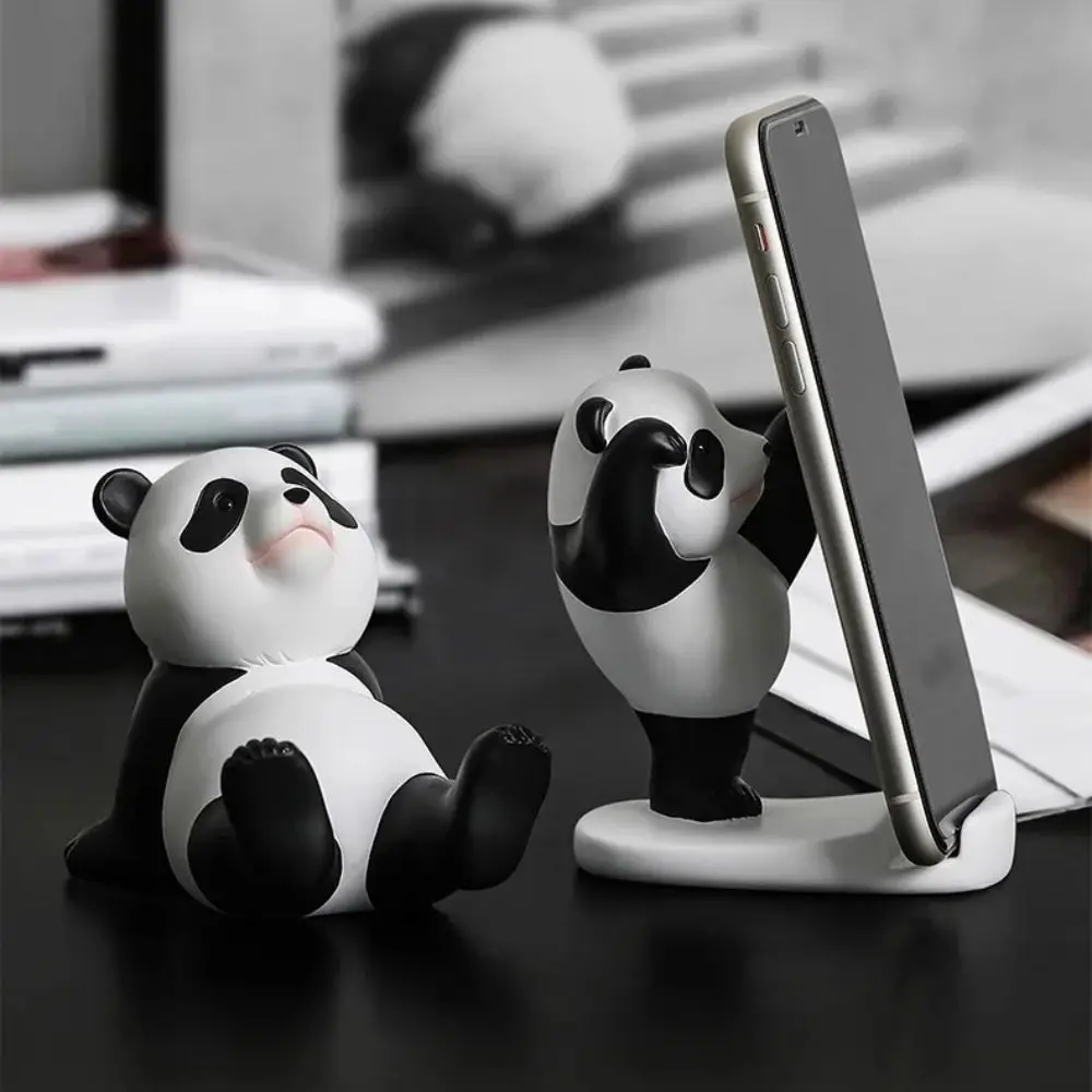 Halterung Ständer Panda Handy Halter Panda Figuren Cartoon Telefon Ständer Halter Kreative Nette Handy Halterung