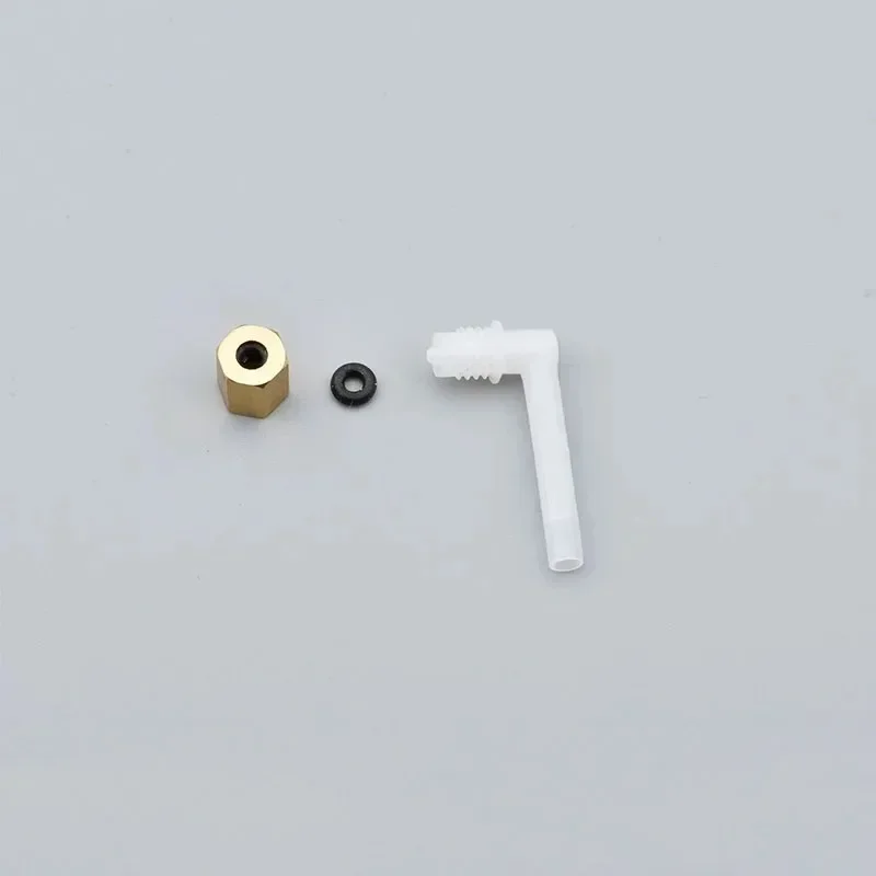 10PCS 7800 L Shape Ink tube Connector with copper screw for Epson 7800 7880 9800 9880 7400 7450 9400 9450 UV Ink pipe Connector