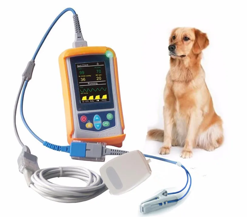 Veterinary Capnograph Portable Handheld Animal Oximeter Manufacturers Veterinary Pulse Oximeter for Clinic