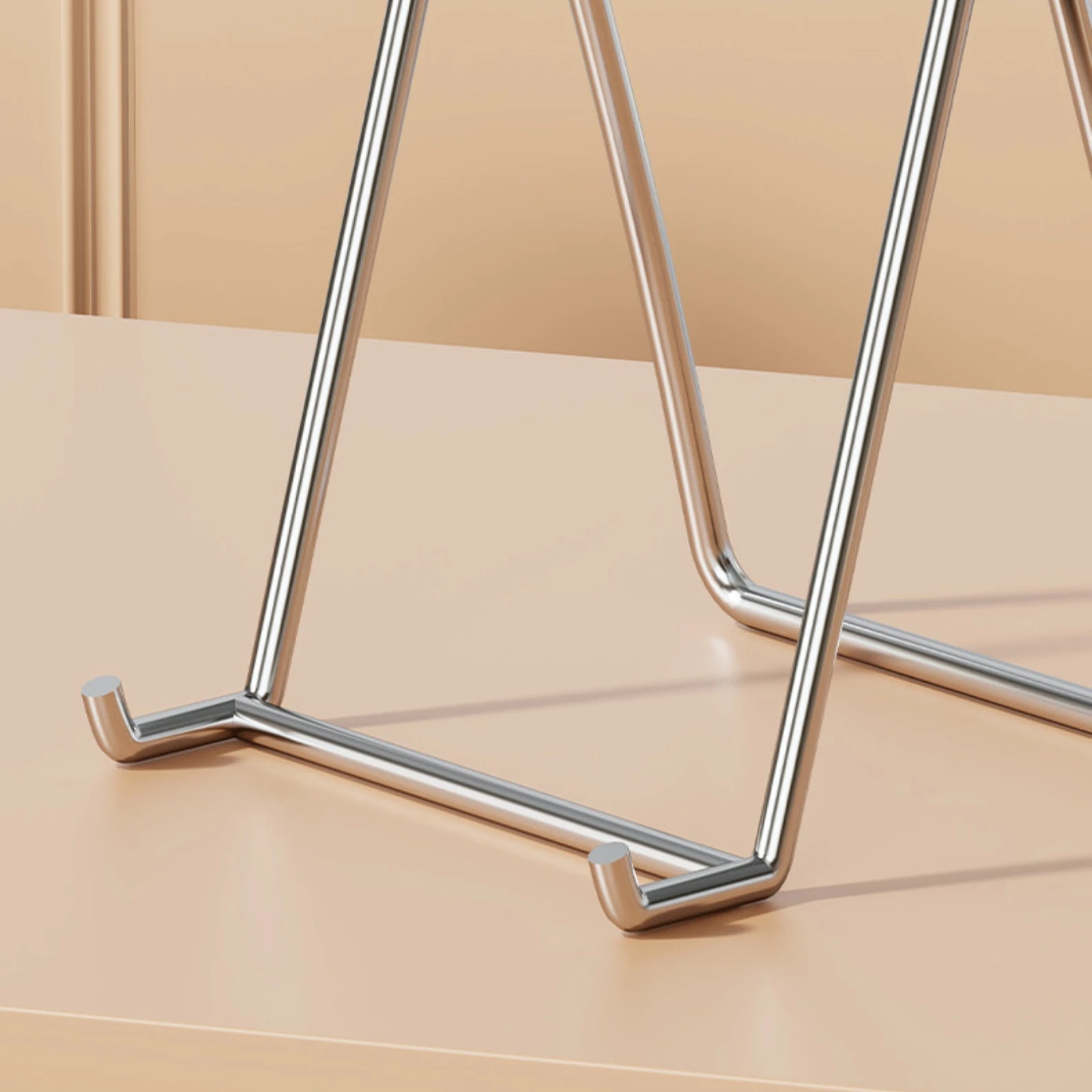 

Triangular Frame Display Stand Triangular Wire Display Stand Metal Frame Holder Minimalist Design Desk Accessory Desktop