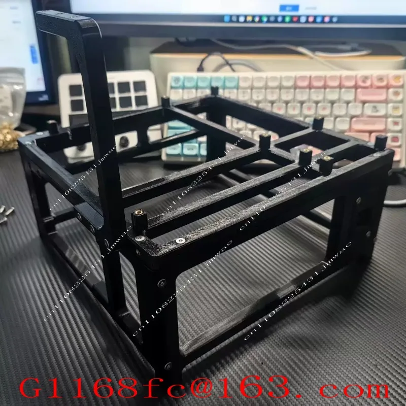 DIY MATX Chassis Supports Accessories Matx/ITX Motherboard, Three Slot Long Graphics Card, ATX/SFX Power Supply