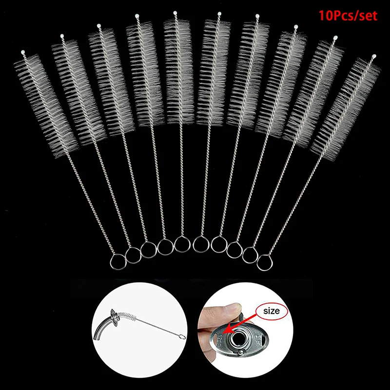 10Pcs/set Medical Tracheal Tracheostomy Cannula Brushes Trach Tube Cleaner Brush