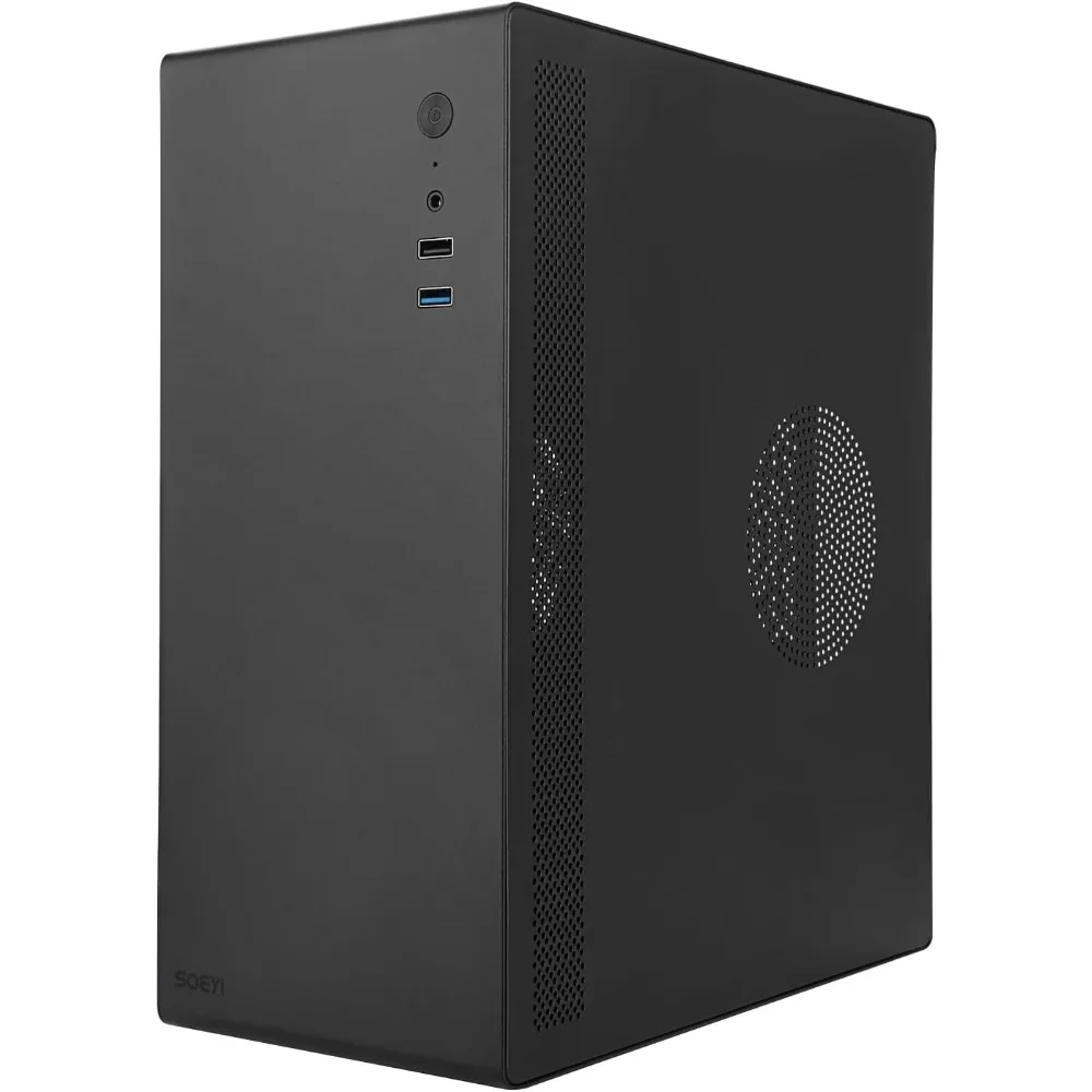 Micro ATX Case for Mini PC - Support Micro ATX/ITX with USB 3.0 and 3.5" HDD