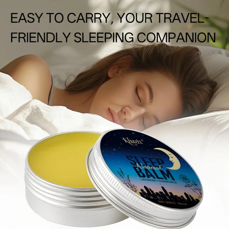 Botanical Night Balm: A Calming Herbal Scent for Your Nightly Ritual, Supporting Deep, Comfortable Sleep