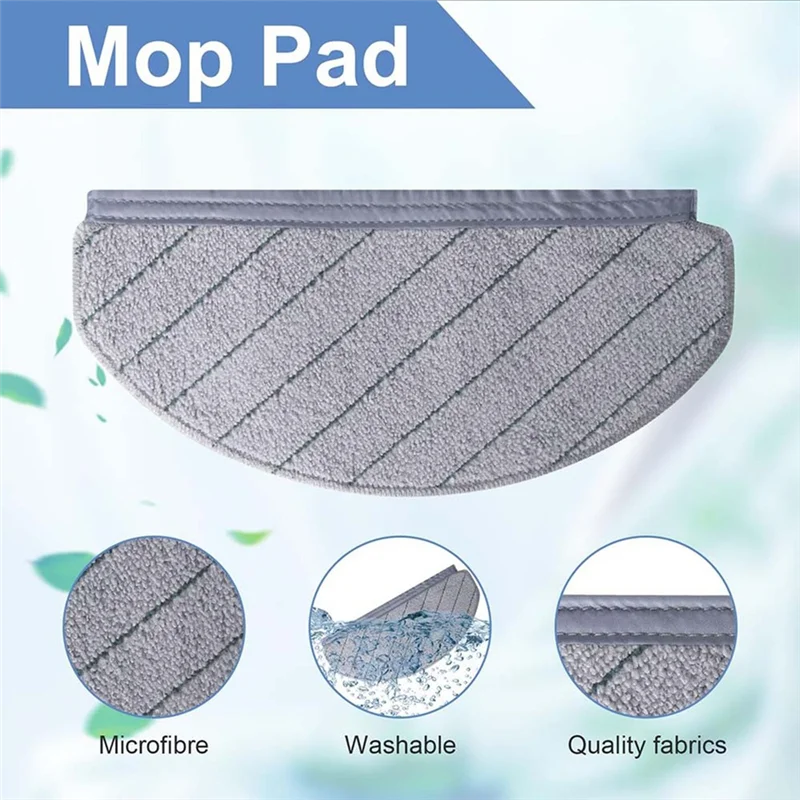 Fit Für Ecovacs DEEBOT N20 Plus/N20/N20 Pro Plus Roboter Vakuum Wichtigsten Seite Pinsel Hepa-Filter Mopp tuch Pads Ersatzteile-A58E