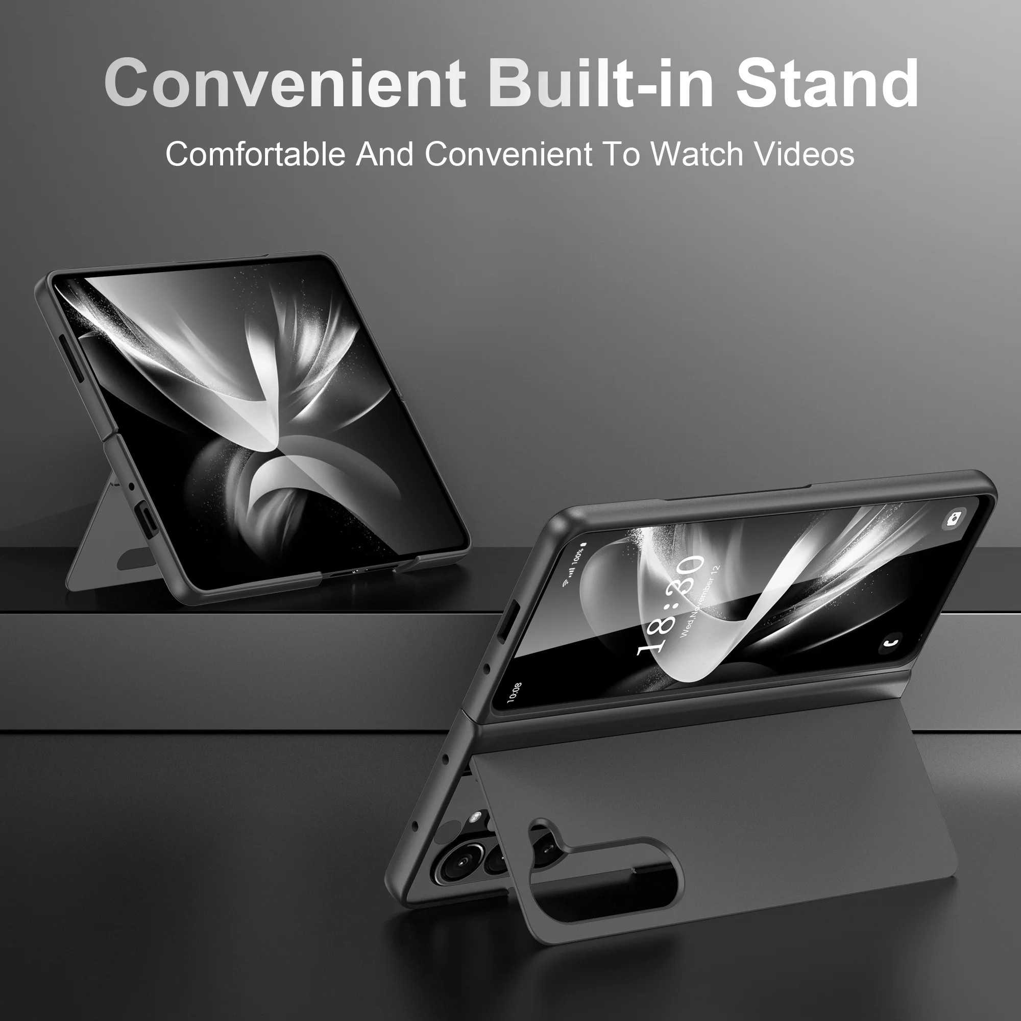 Składane twarde etui na telefon Samsung Galaxy Z Fold 8 ultra 7 6 5 5G fold8 fold7 fold6 Fold5 Fold4 Fold3 Fold 4 3 Akcesoria do telefonów — zdjęcie produktu 3