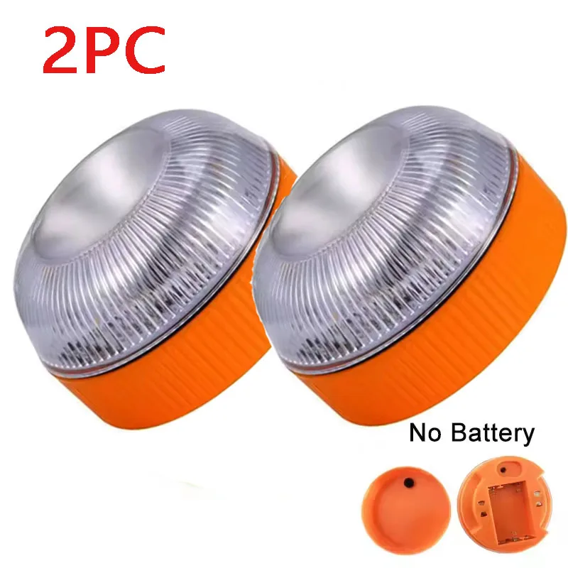 

1/2/3PC Car Emergency Light Led Flashing Light Magnetic Induction Road Accident Light Portable Strobe Warning Light
