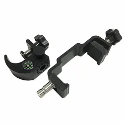 Corrosion Resistant GNSS GPS Pole Clamp With Compass &Open Data Collector Cradle Pole Holder Mount
