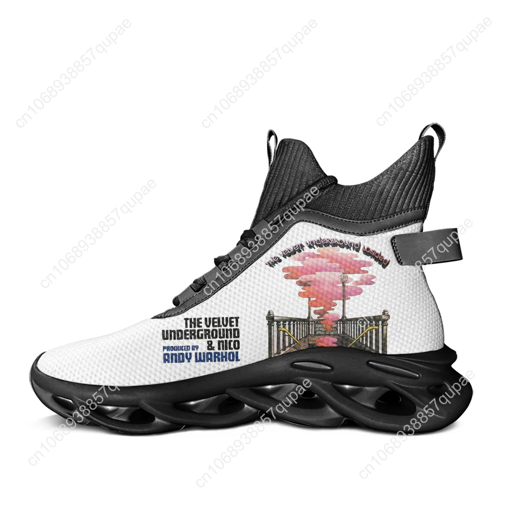 Le velours souterrain haut chaussures plates baskets hommes femmes sport chaussures de course Sneaker à lacets maille chaussures chaussure personnalisée