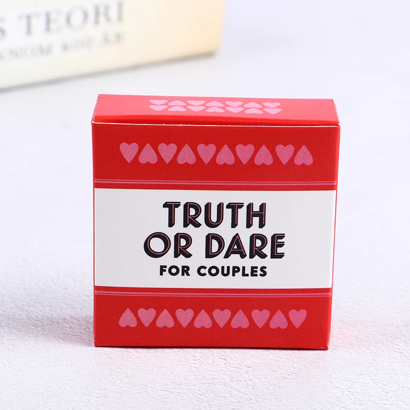 Mini Small Size Truth Or Dare For Couples Cards Games Lovers Board Game Supply English Version