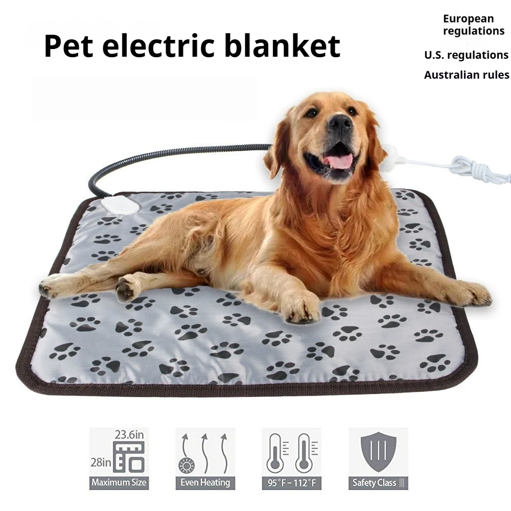

Pet Electric Blanket Electric Heating Pad Pet Mats U.S. Standard European Standard Cat and Dog Electric Blanket Heating Pad