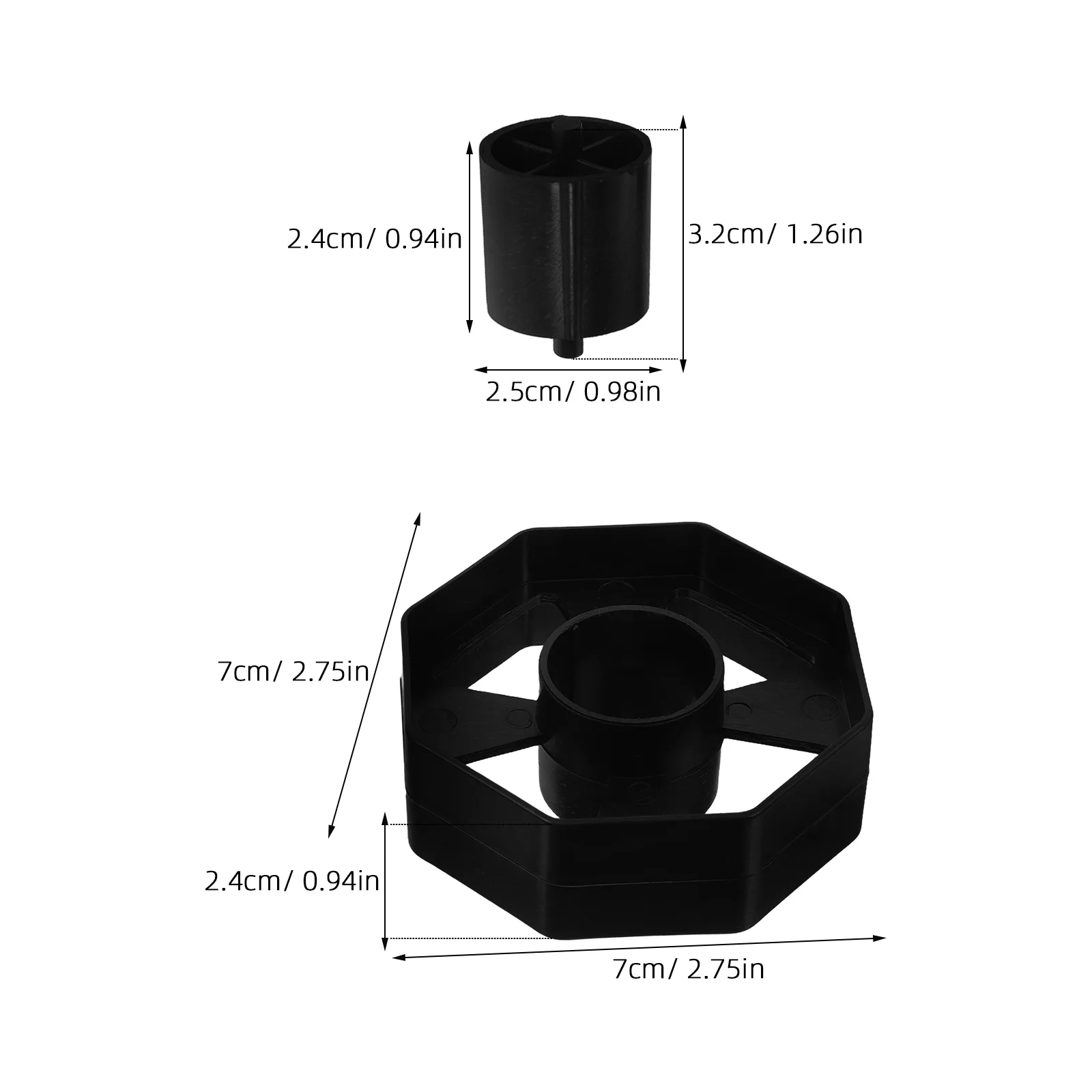 3 set Desktop Tape Holder Rolling Replacement Wheel Smooth Dispensing Movable Roller Core Adhesive Tape Dispenser