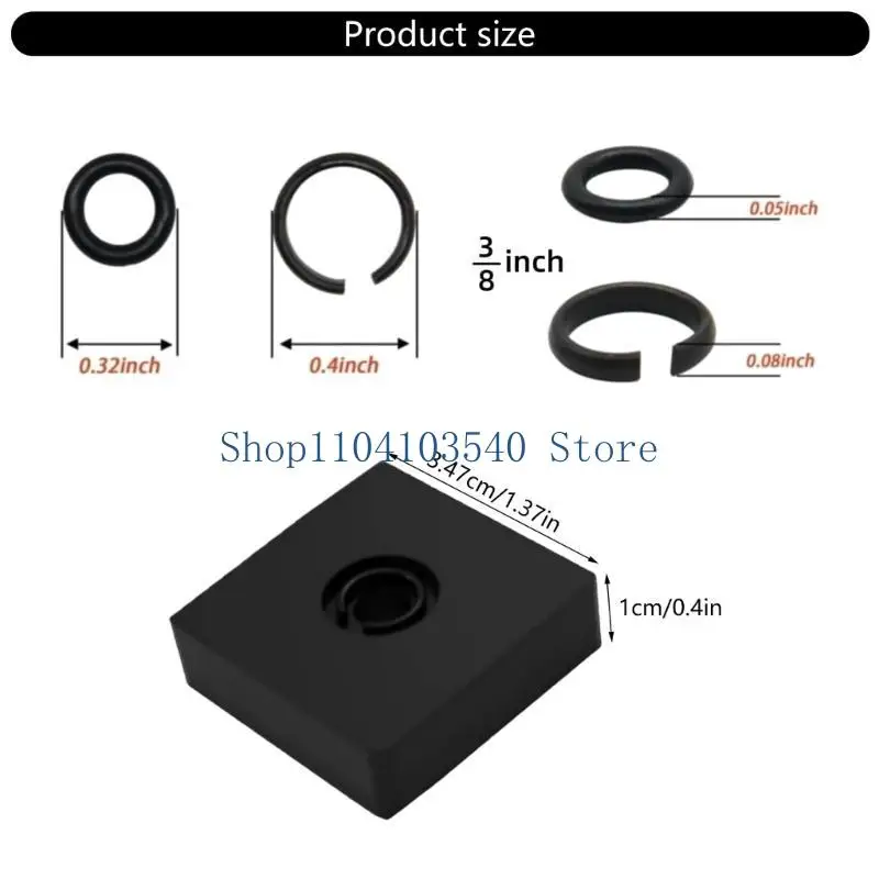 02dc Durabilité 3/8 pouces Impact Retard Ringing Rings Ring Rings Set outils / 7pcs