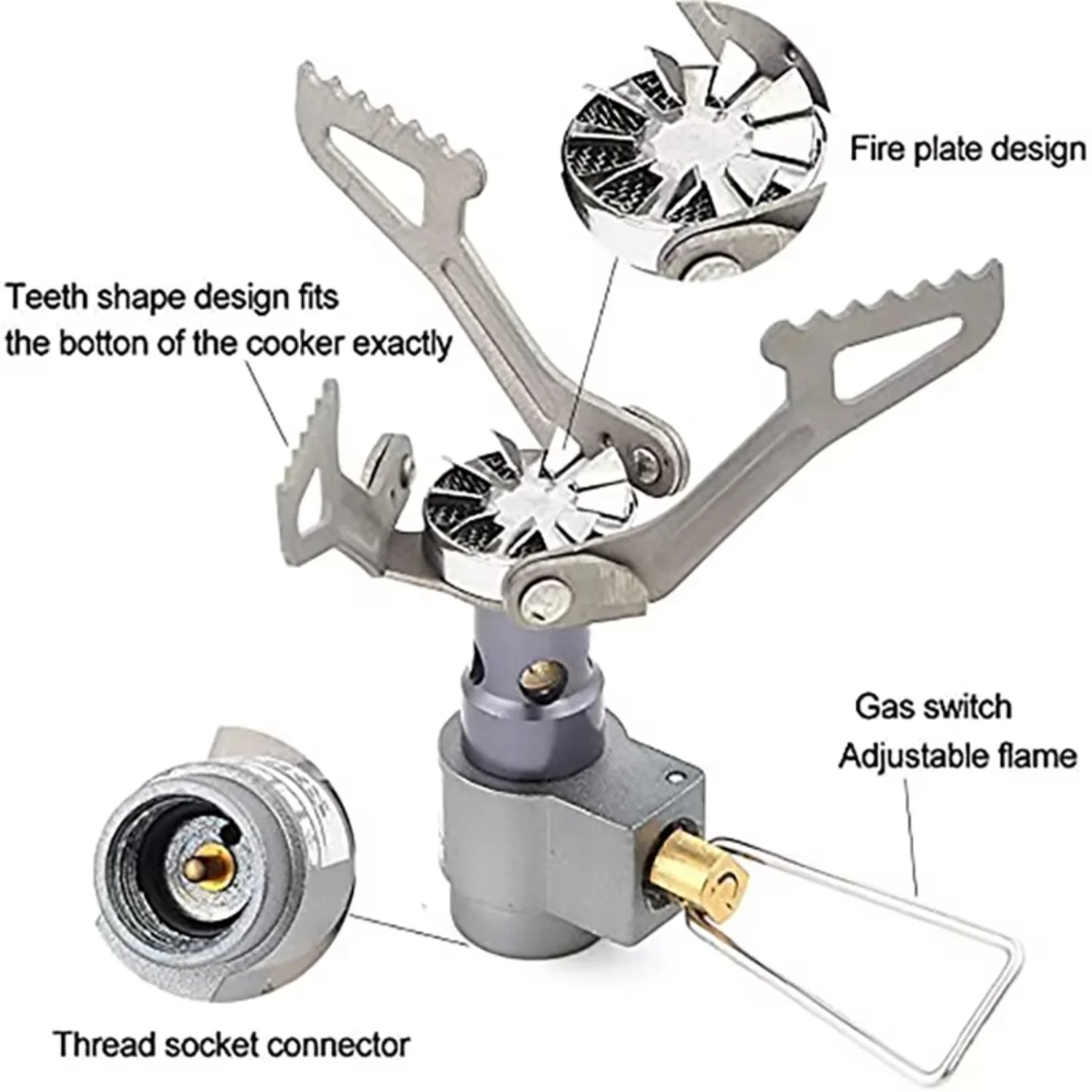 25g Lightweight Mini Gas Cooker Burner Camping Hiking Gas Burner BRS Outdoor Portable Solo  Camping Gas Stove brs-3000t