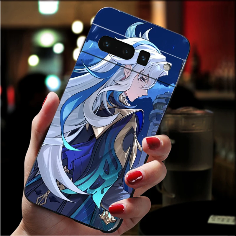 Genshin Impact Anime Phone Case For Google Pixel 9 Pro XL 8 7 6 Pro Pixel 8A 7A 6A 4A 3A 3XL Pixel 8 7 6 5 4