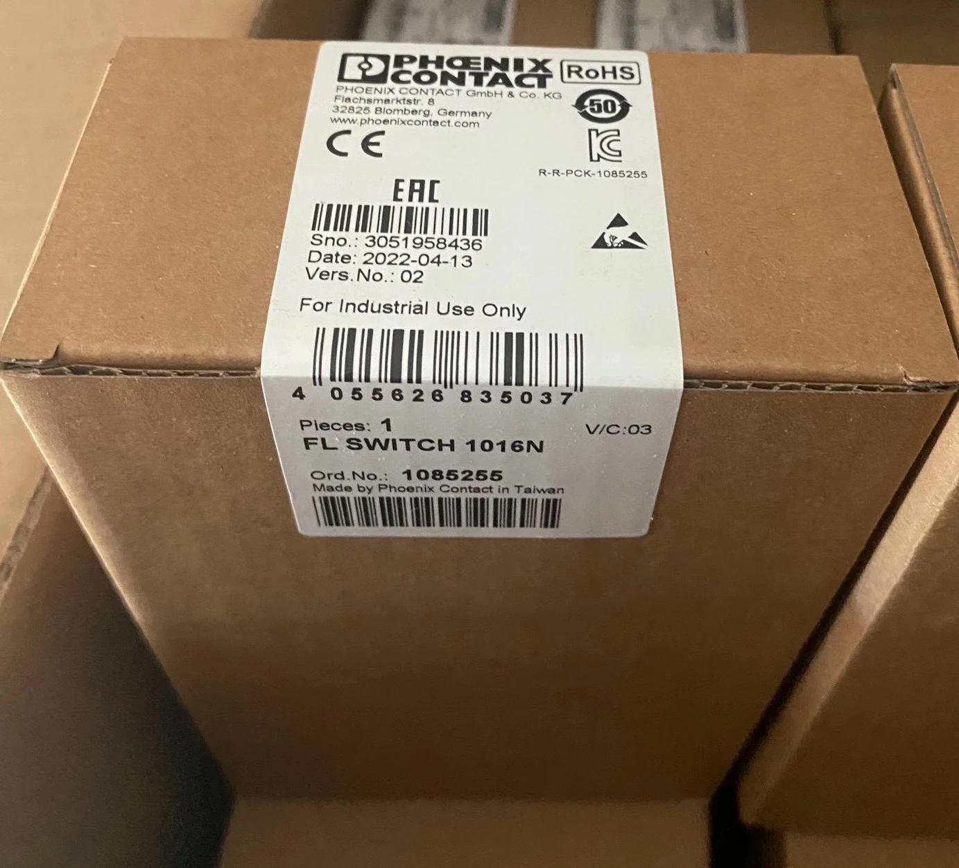 Scarce Product Phoenix FL SWITCH 1016N - Order Number