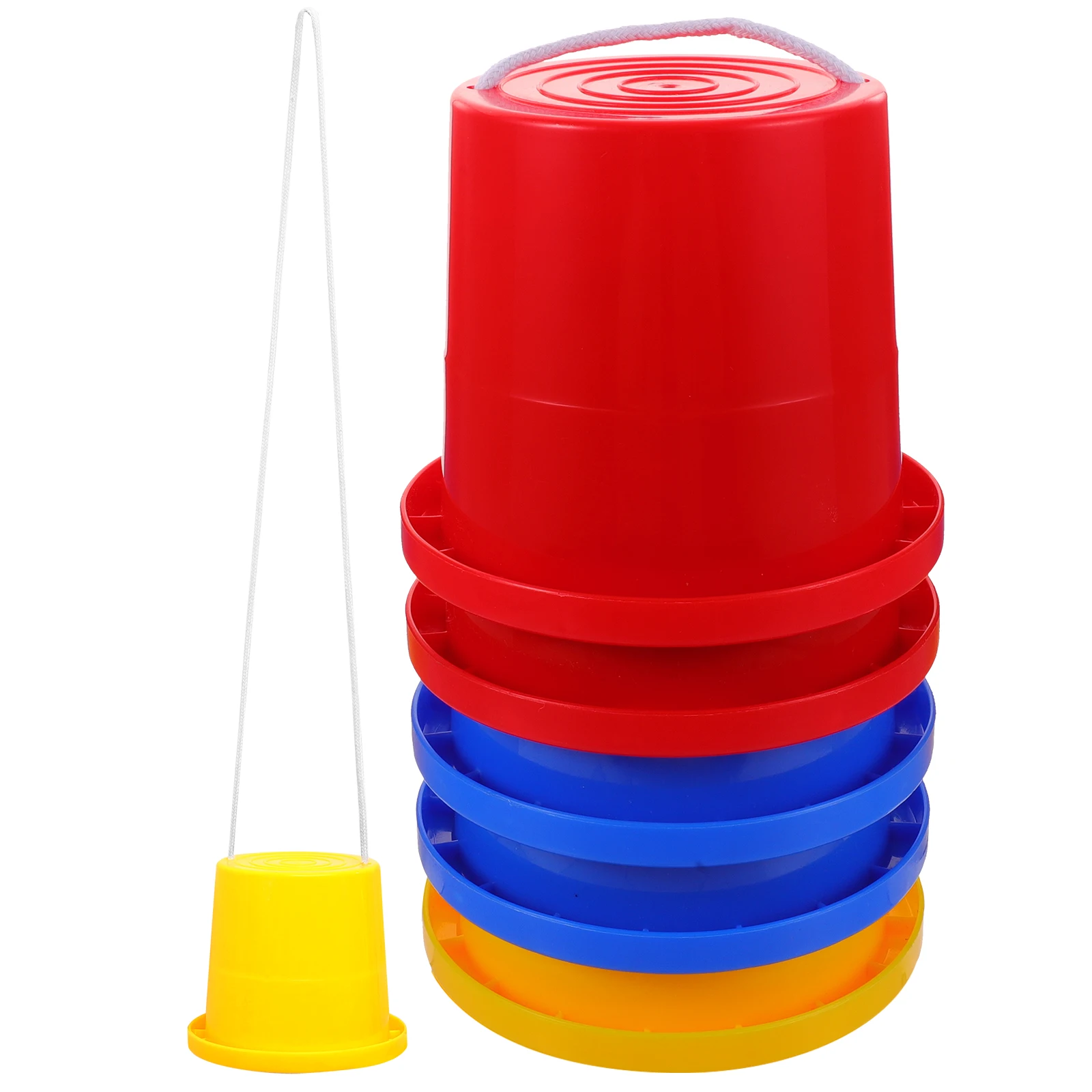 

3 Pairs Sensory Training Stilts Children Outdoor Games Stones Kids Kindergarten Toddler Toys Launcher