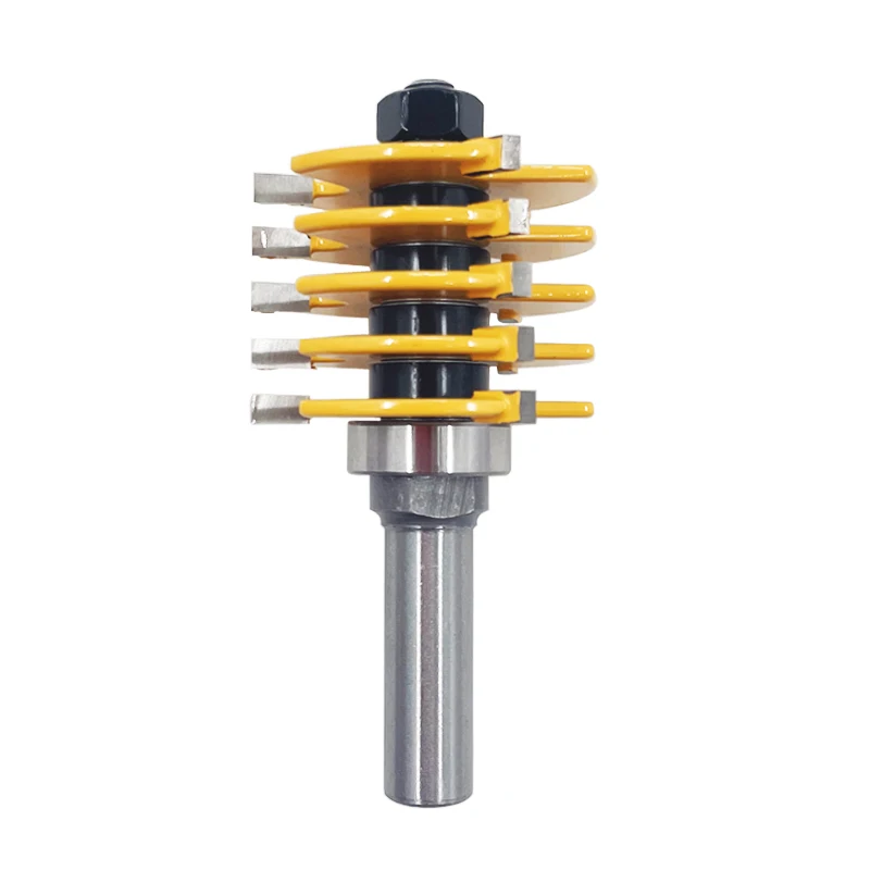 Imagem -03 - Router Bit para Carpintaria Fresa Face Mill End Mill 3-teeth mm 12 mm 12.7 mm Shank Cove 47.6 mm Box Finger Joint