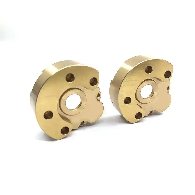 Brass Counterweight Portal Drive Housing Gear Outer Cover Block C Rear Axle Barrel for 1/10 RC Crawler Car Redcat Gen8 Upgrade