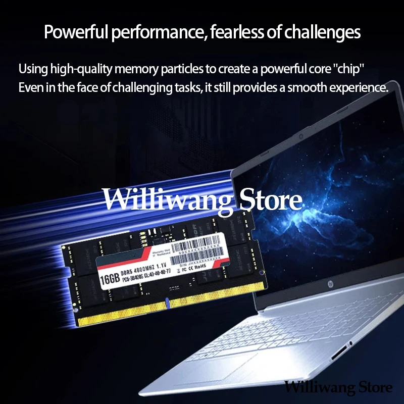 

Original JUHOR DDR5 8G 16G 32G 24G Notebook Memory Module 4800 5600MHz High Frequency Computer Upgrade DDR5 4800 32G