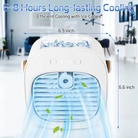 Climatiseur portable aste mini climatiseur personnel sans fil ventilateur pour chambre camping climatiseurs maison 5