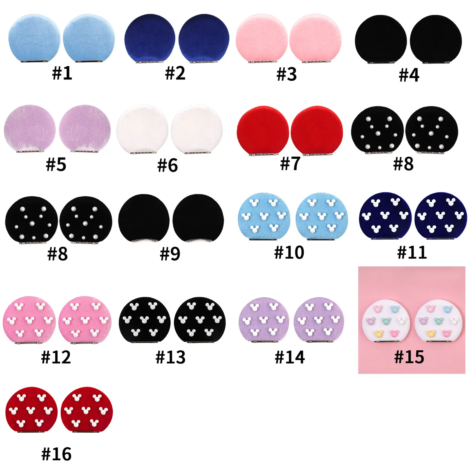 2 Stück Magnetische Mausohren für Mützen, Hüte, Baskenmützen, Bucket Hats, Clip-Mausohren für Jungen und Mädchen, Kostüm-Accessoires, Geeignet für Baseballkappen – Detail 3