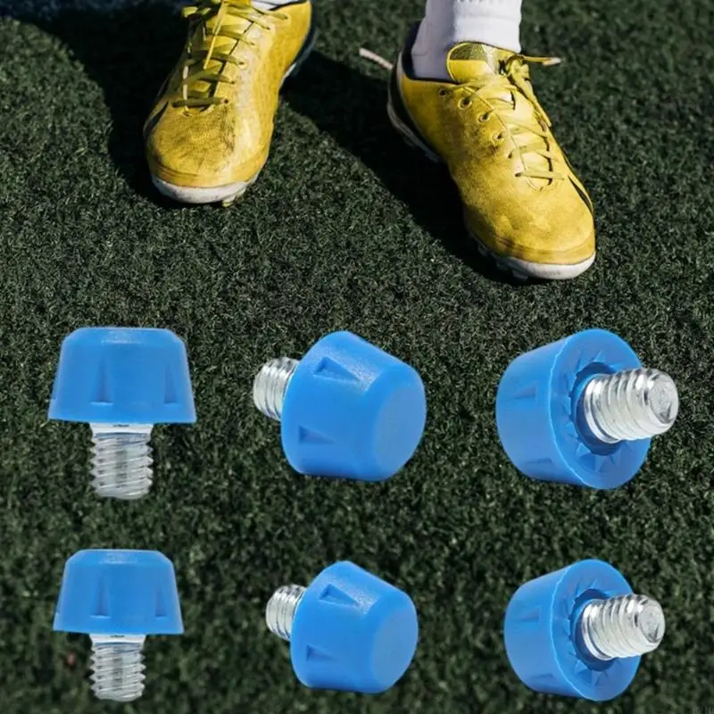 12pcs 6mm Thread Football Cleats Cleats Football Boot Spikes Soccer Cleats for Training Competition Enduring