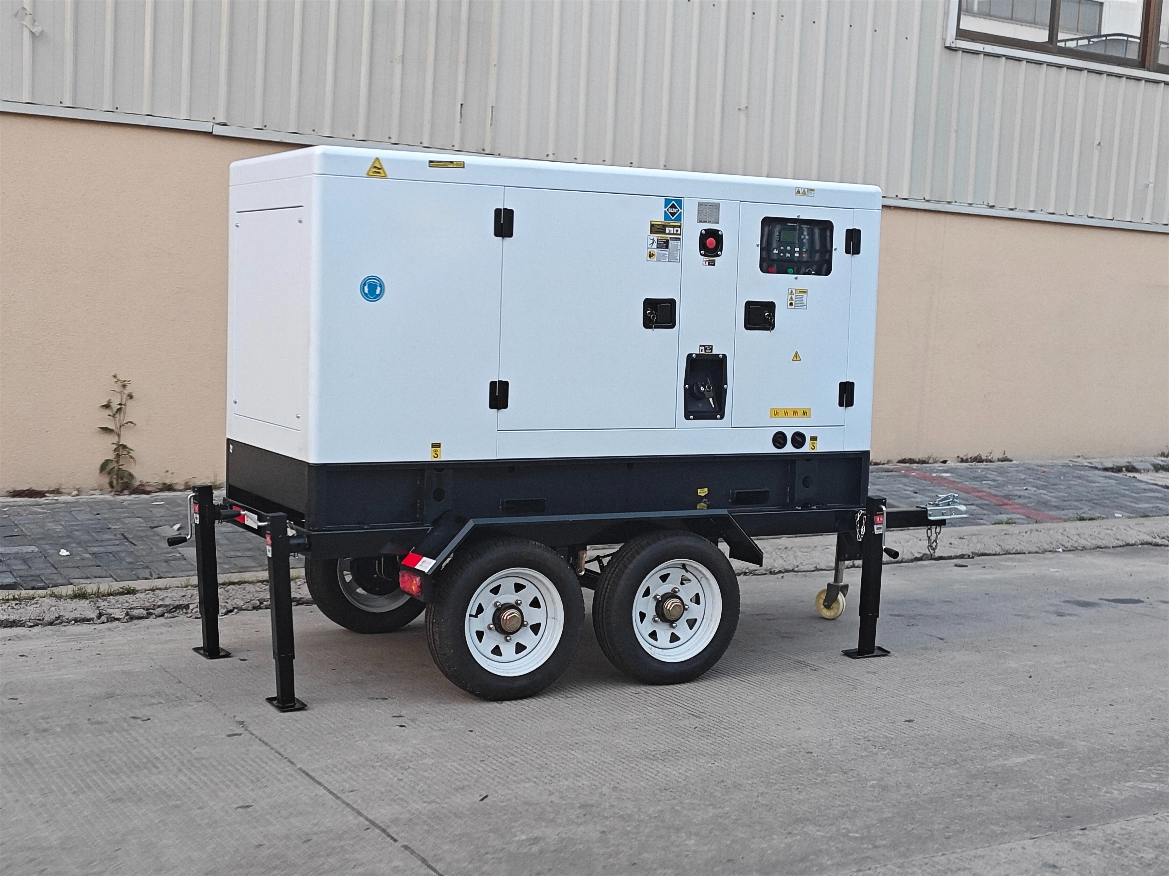 

2026 - Soundproof Type Generator Chinese Manufacturer 30kw 50kw 100kw 200kw Engine Hubei Titan Digital Panel