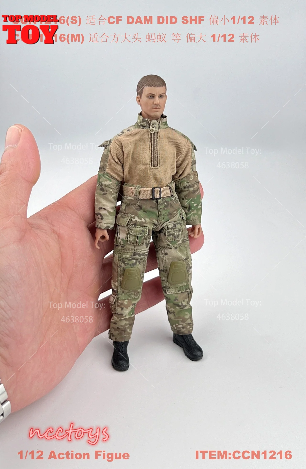 CCN1216 1/12 ذكر الجندي Camfoulage الملابس التكتيكية مجموعة CCN1217 GEN3 V2 القتالية سترة ملحق ل 6 "عمل الشكل الجسم الدمى