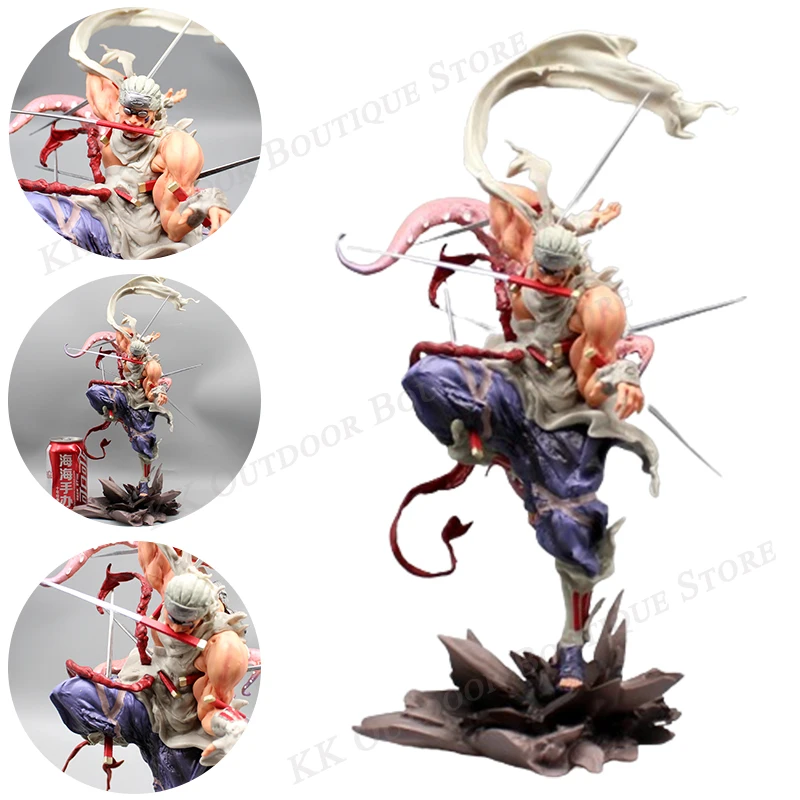 

In Stock Naruto Killer Bee Action Figure Anime Hatake Kakashi Figure GK Namikaze Minato Figurine Collectible Toys Model Gift