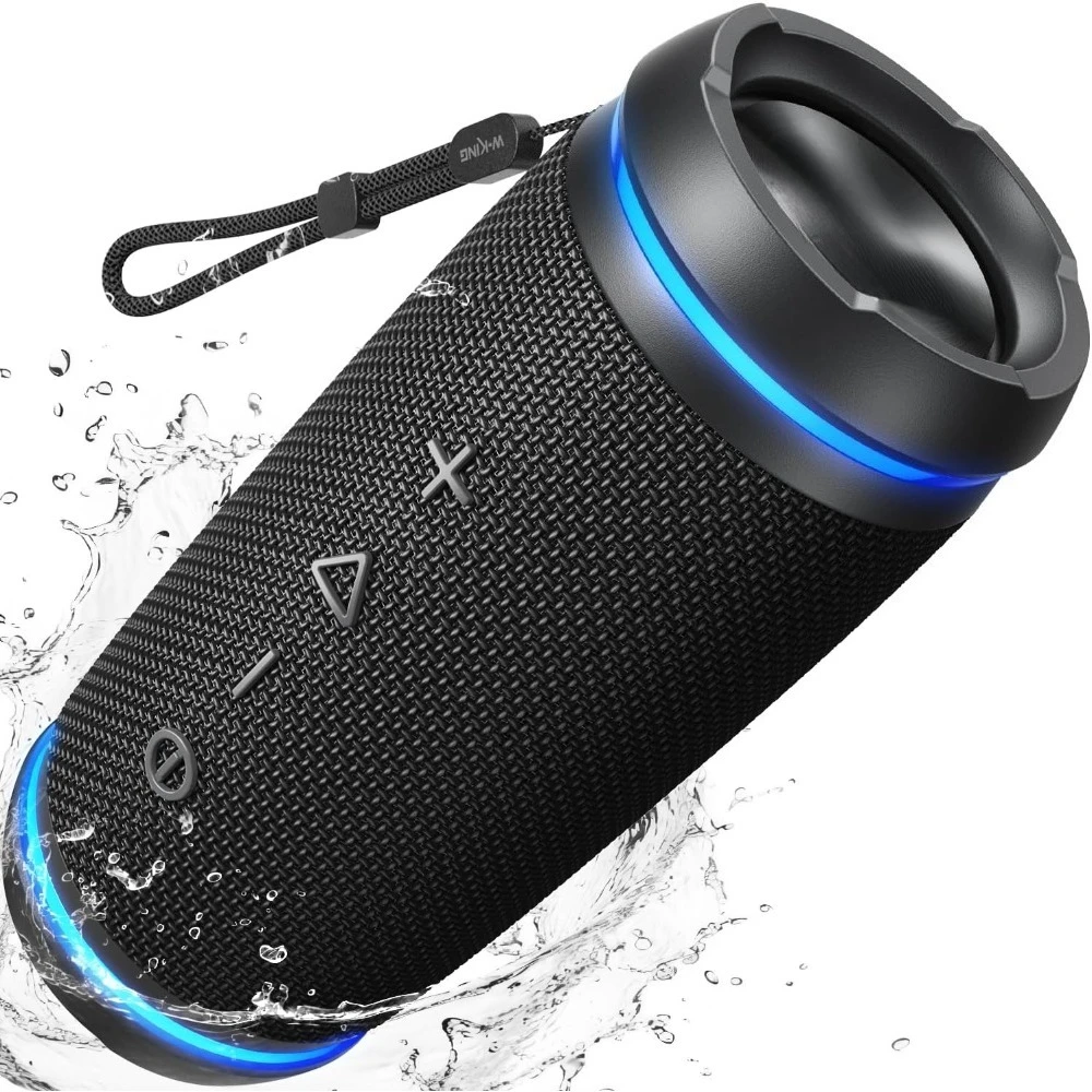 

Портативный уличный Bluetooth-динамик 36 Вт со стереозвуком IPX6, водонепроницаемый BT 5,4, 30 часов воспроизведения, двойное сопряжение, эквалайзер DSP, встроенный микрофон