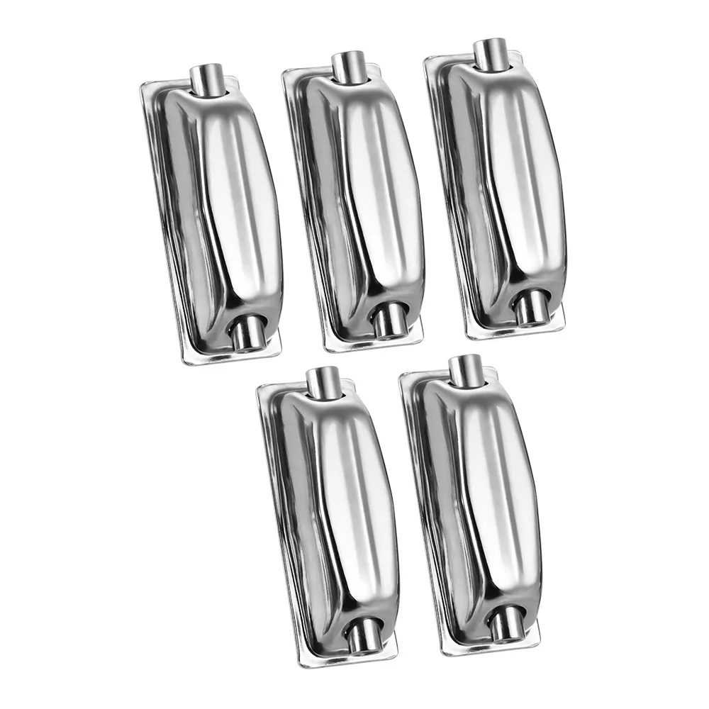 5pcs/Pack Double-end Rectangular Snare Drum Lug Claw Hooks  Ear Drum Set Parts Drum Accessories Replacement for Drums Instrument