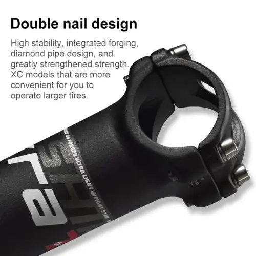 Imagen 2 del producto Vástago de manillar de bicicleta de montaña, potencia de 31,8mm, vástago de 7 grados, 35/45/55/60/65/70/80/90/100/110mm