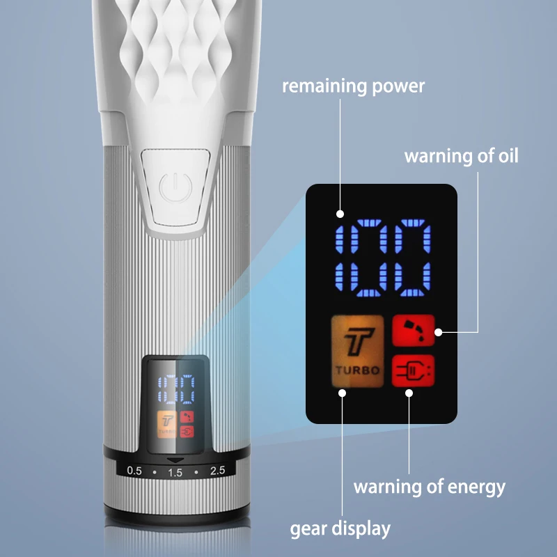 Resuxi 652 قابلة للشحن منخفضة الضوضاء صالون الحلاقة مقص الشعر اللاسلكي T شفرة المتقلب الرجال المهنية 2 قطعة مجموعة