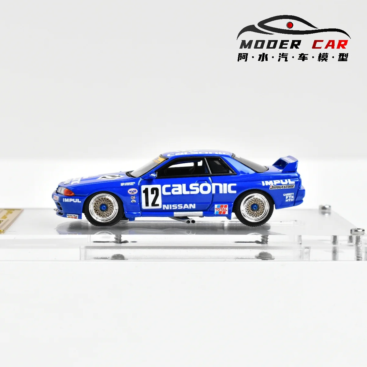 IG 1:64 GTR R32 SKYLINE #12#1 1991 1990 JTC Resin Diecast Model