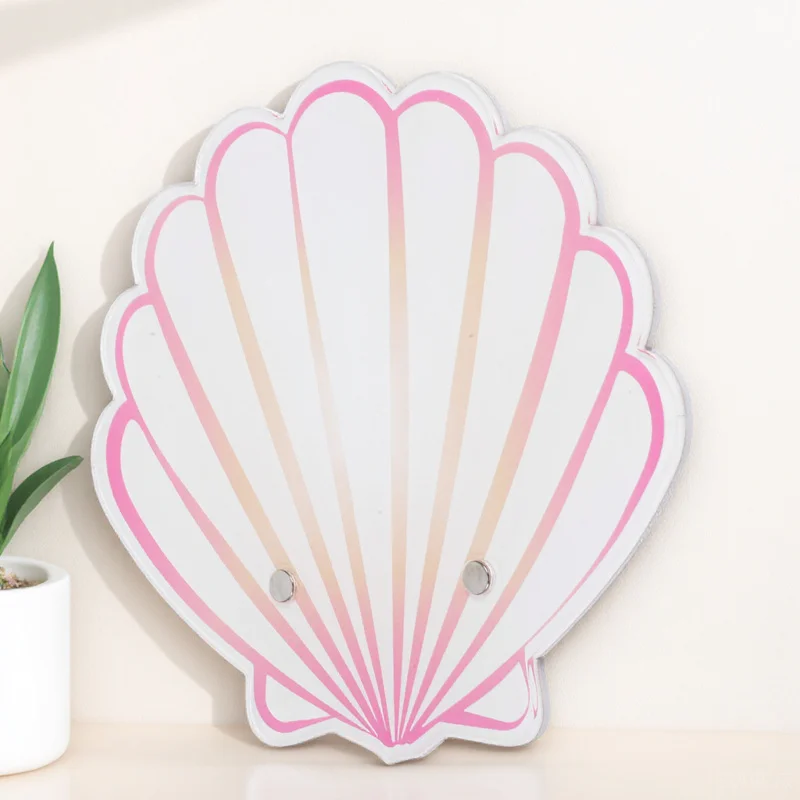 Shell Acrylic Eyelash Extension Tray Professional Grafting Tool for Salon and Home Use False Eyelashes Storage