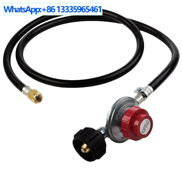 

4Pcs Perry North American pressure reducing valve with handwheel adjustable, gas pressure reducing device 0-20PSI pressure regul