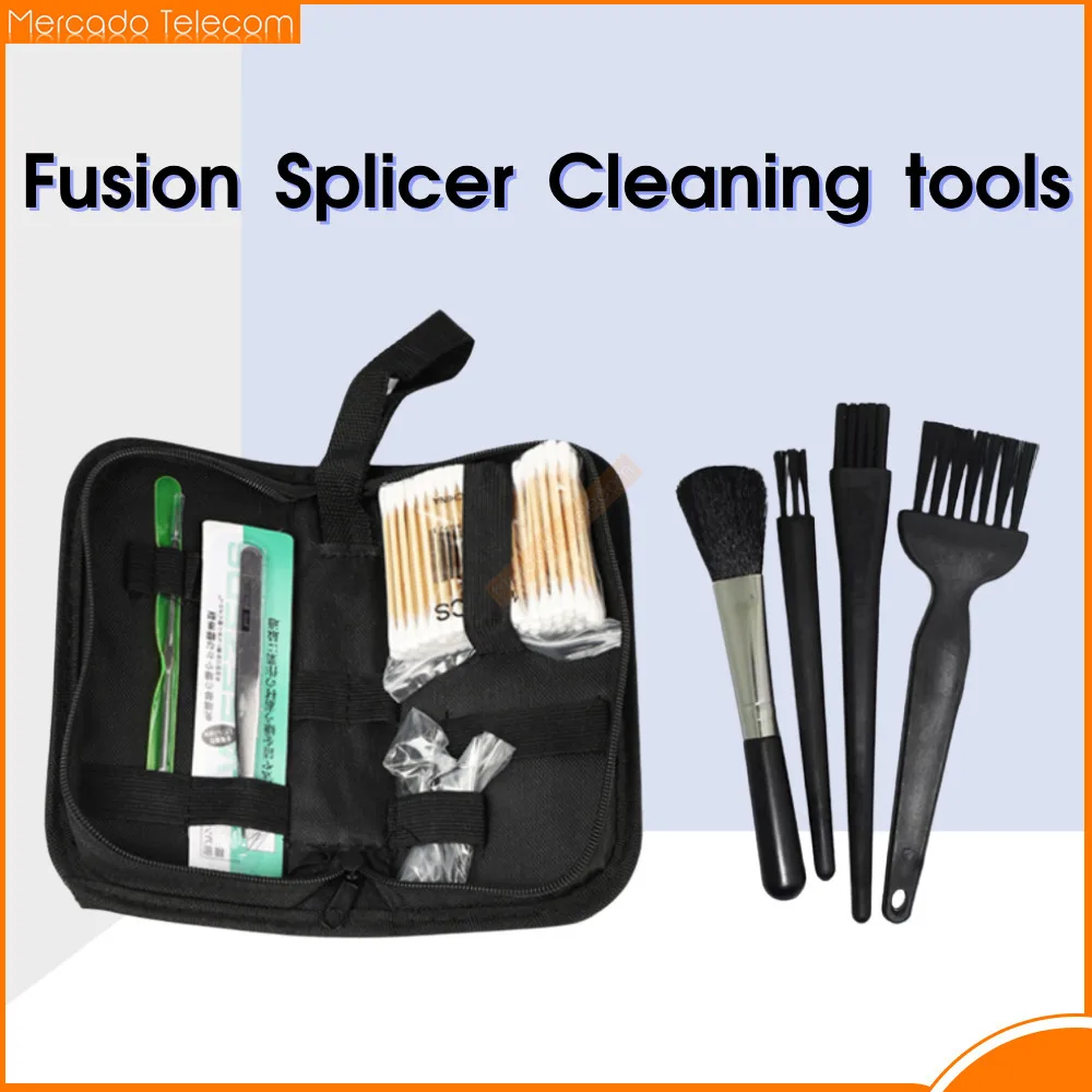 

11 шт./компл. сварочный аппарат для оптоволокна, инструменты для чистки, инструменты для чистки волокна, набор для чистки волокна