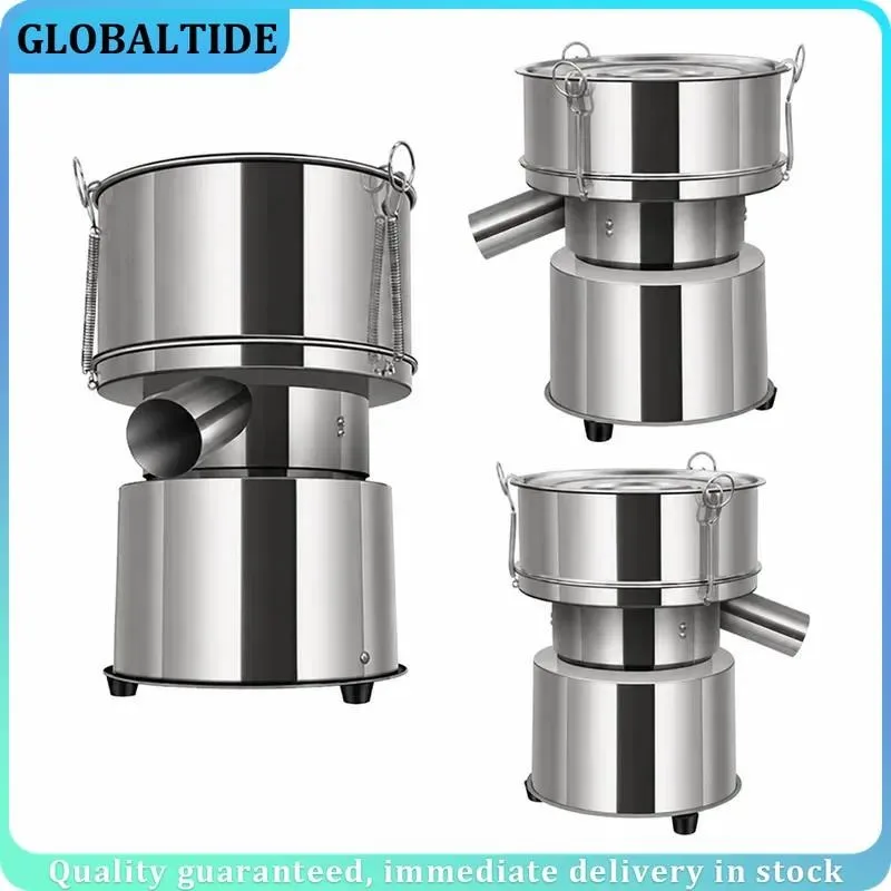 Mini Electric Vibrating Screen Powder Sieving Machine Lab Sieve Shaker 20CM Diameter Stainless Steel Mesh Sifter